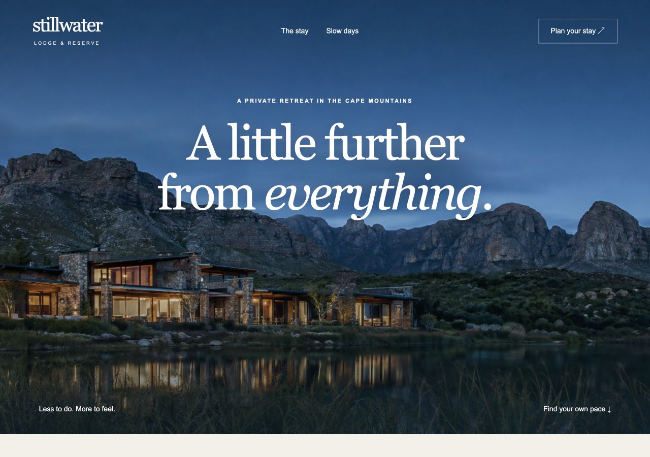 Stillwater website preview